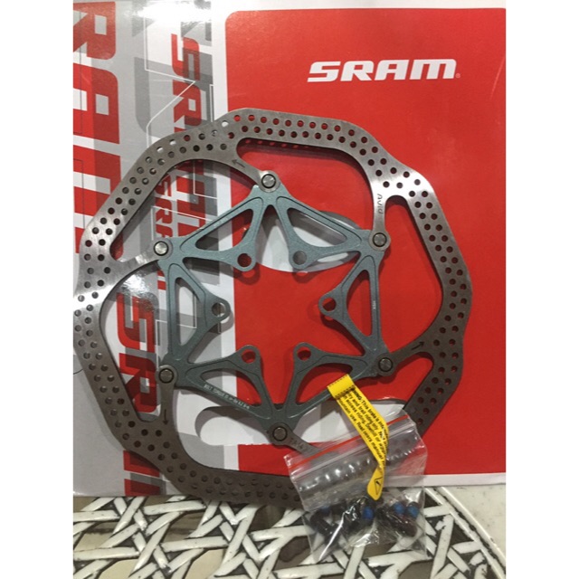 sram rotor with shimano brakes