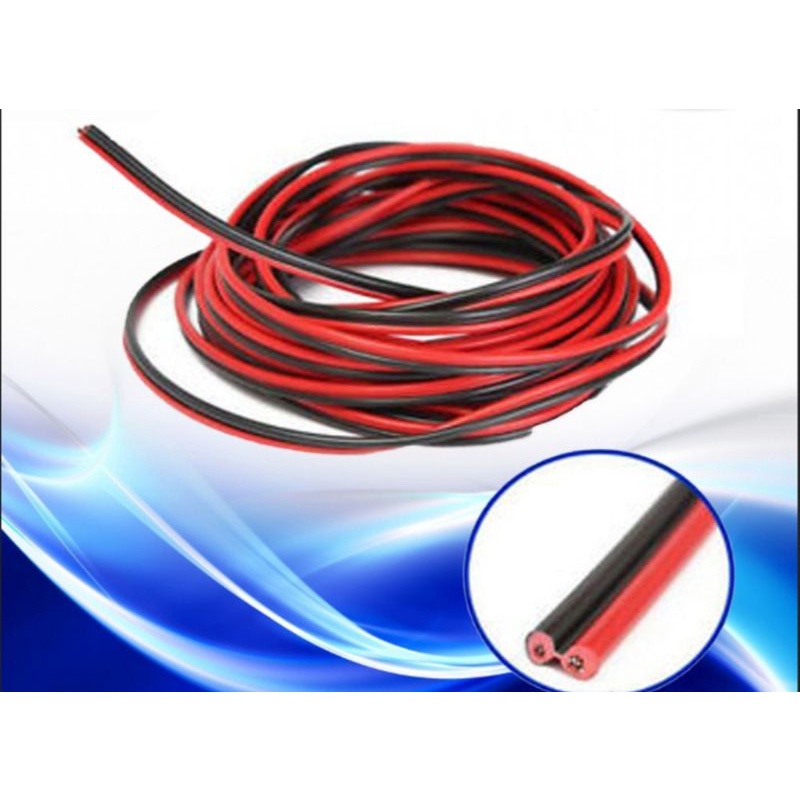 Original Omega Pure Copper Speaker Wire ( red/black) per meter 18 & 16 Shopee Philippines