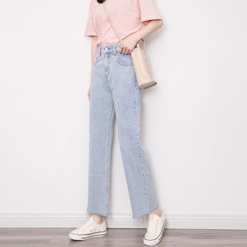 capri wide leg jeans