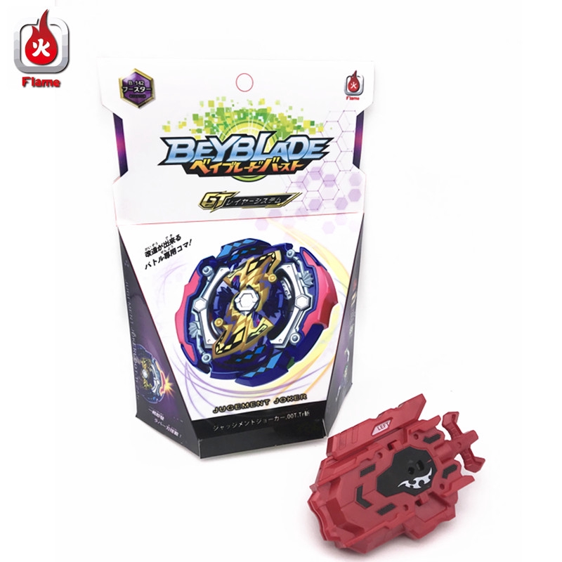 Beyblade GT Judgement Joker.00T.Tr Zan Burst STARTER SET W/ L.R Launcher B-142 