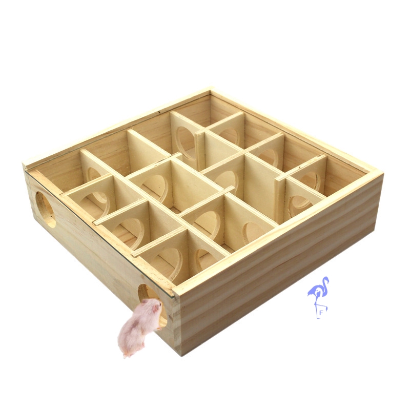 wooden maze toy