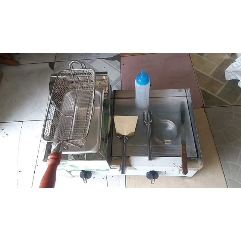 12x12 Burger Grill with Deep fryer Shopee Philippines