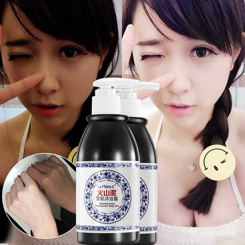 Whitening Body Wash La Milee Volcanic Mud Whitening Shower Gel Bath