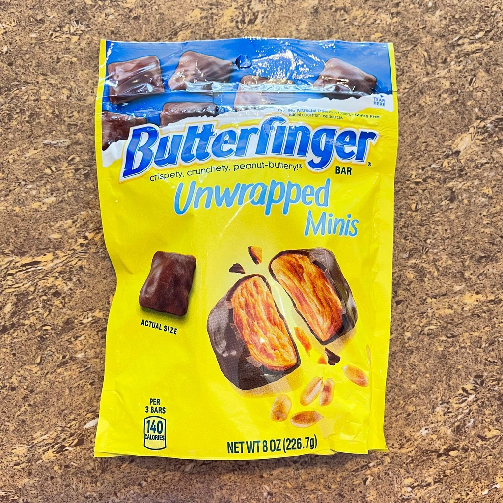 Butterfinger Unwrapped Minis, 226.7g Shopee Philippines