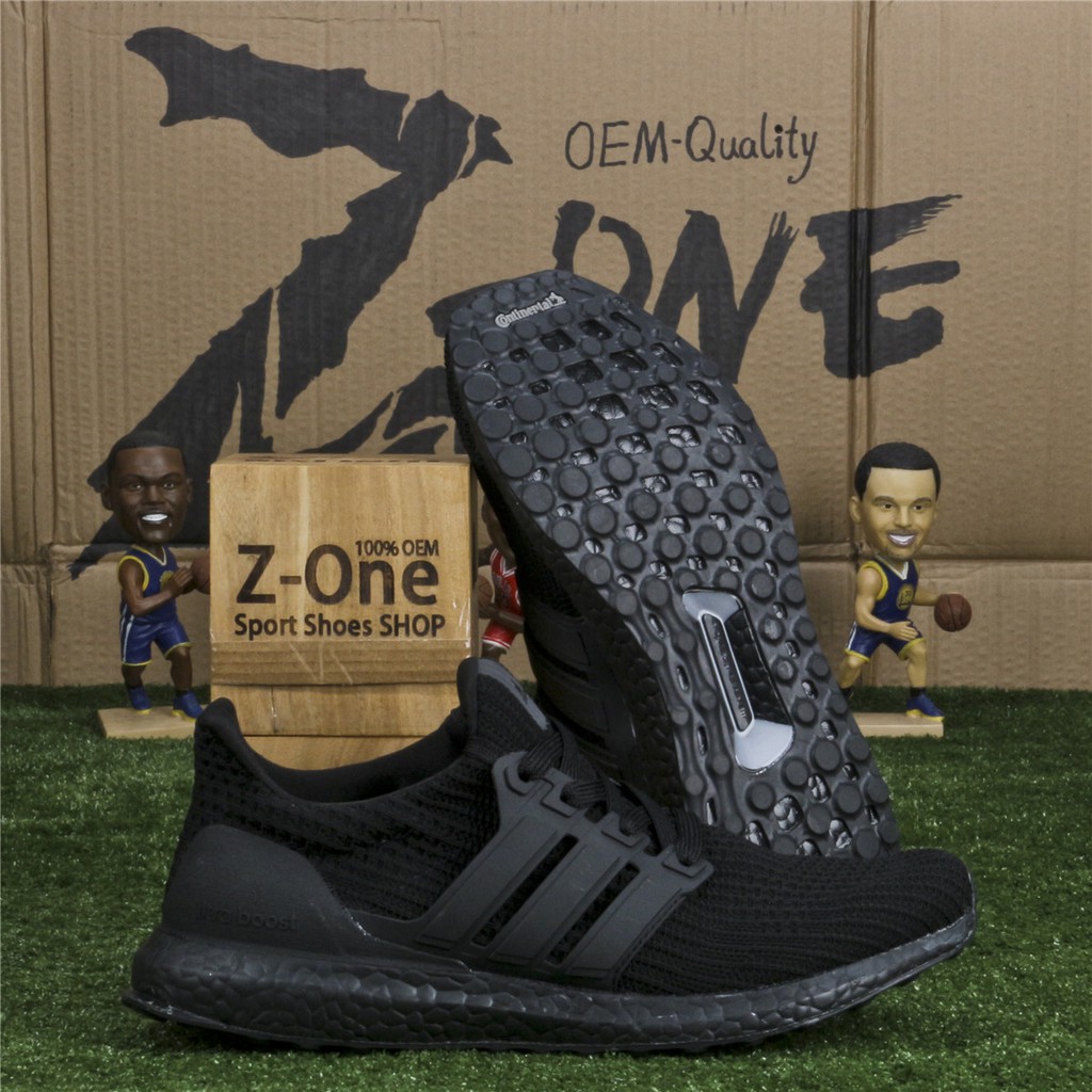 ultra boost Running shoes For Women men All Black | Shopee Philippines