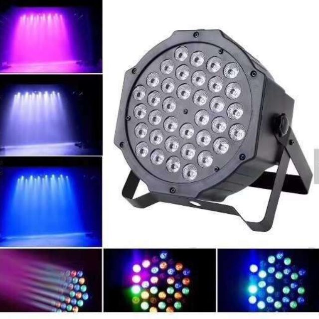 36 54 LED RGB Plastic Mini Flat Stage Par Light Lamp Ligting(high quality) | Shopee Philippines