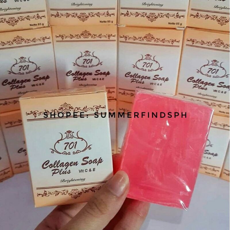 701 Collagen Plus With Vitamin E And C Soap Original Made In Jakarta