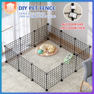 Dog Cage DIY Pet Fence Dog Fence Pet Playpen Dog Playpen Crate For Puppy, Cats, Rabbits 35cm x 35cm