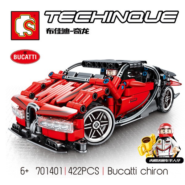 red lego bugatti