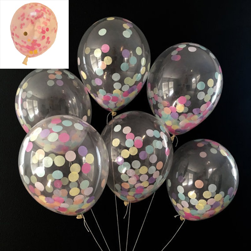 Balloon Balon  12 Inch Balon  Confetti Balon  Dekorasi  