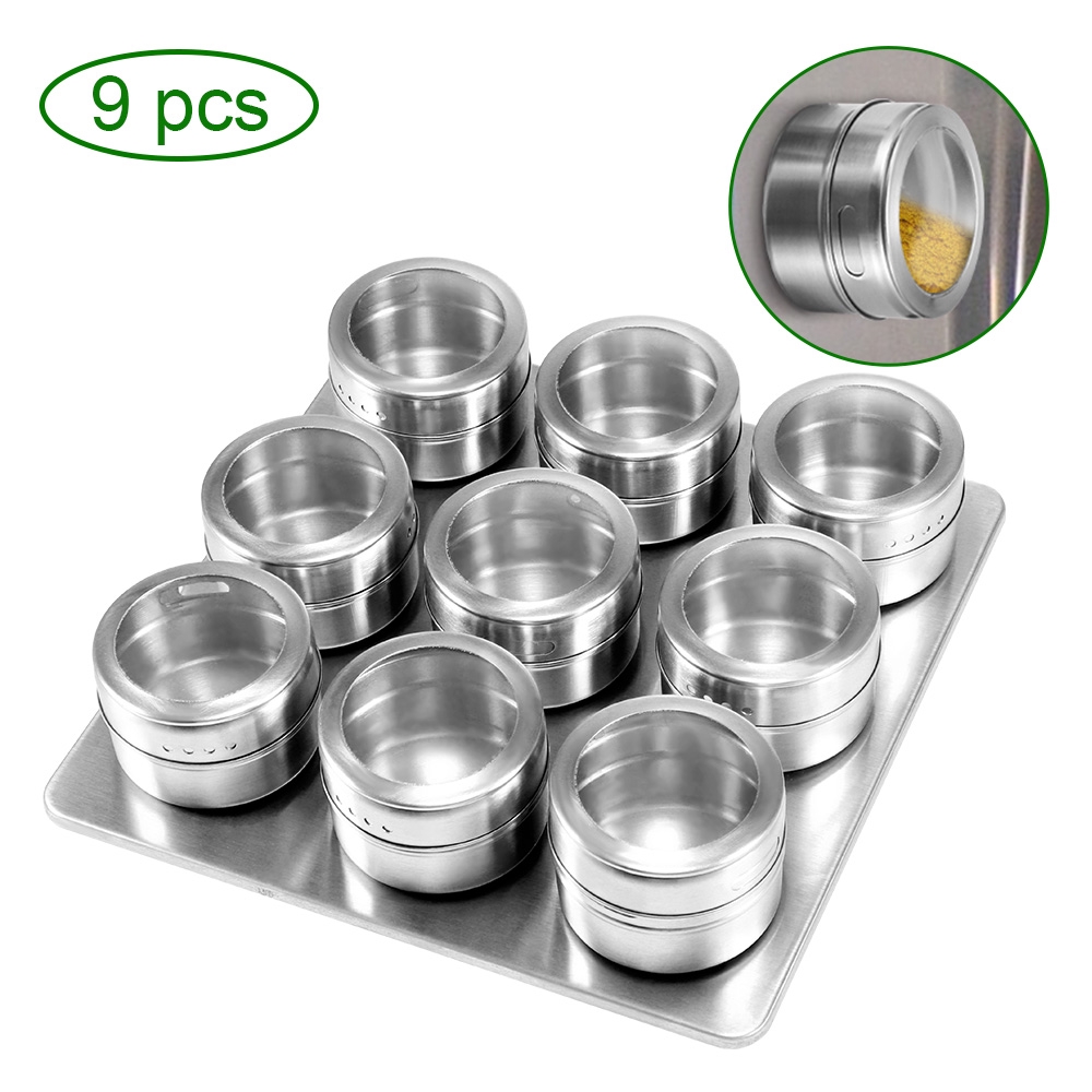 tin spice containers