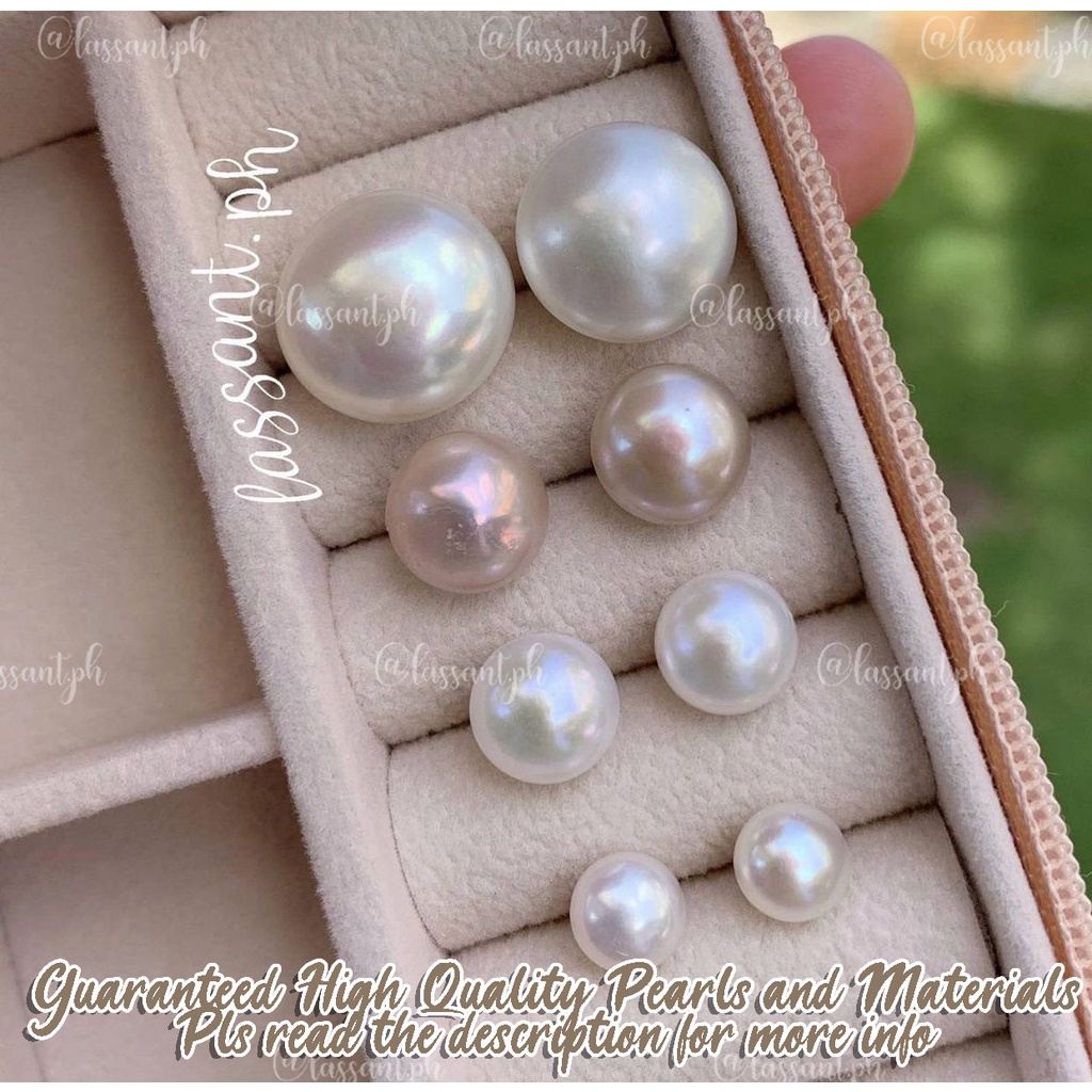 Freshwater pearl hot sale stud earrings