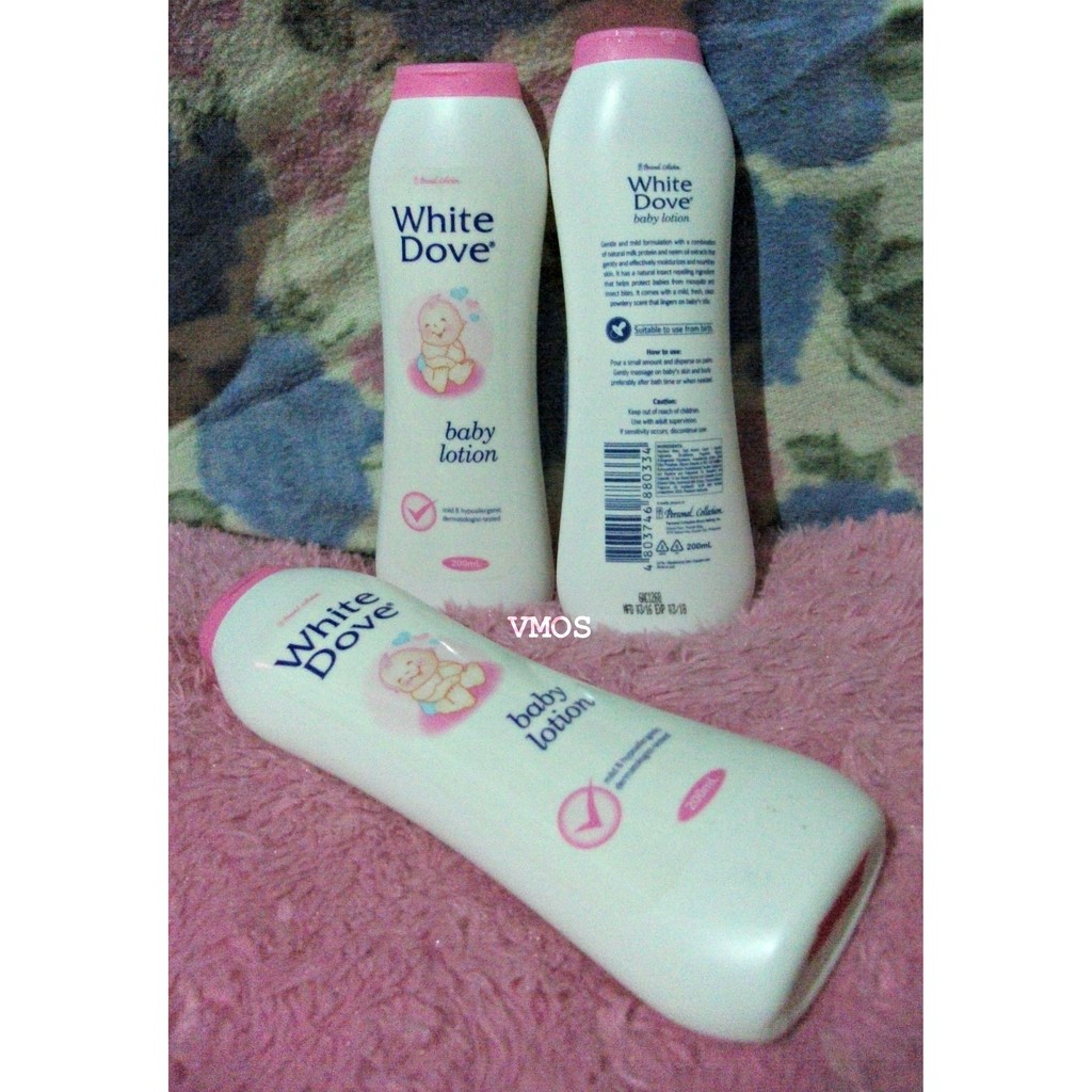 White Dove Baby Lotion With Neem Oil Milk Protein Shopee