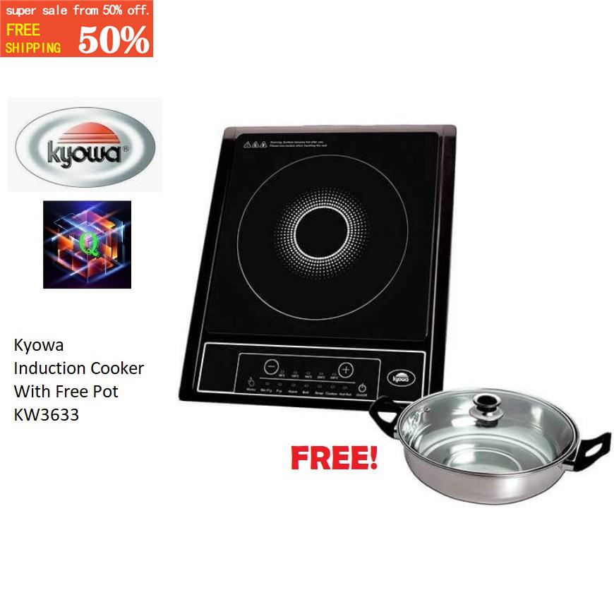 Kyowa Induction Stove/Cooker With Free POT KW3633 Shopee Philippines
