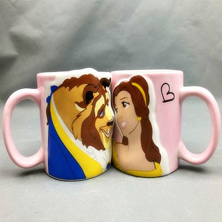 Tang Kiss Mug Beauty And The Beast Couple Kiss Cartoon Couples Mug Shopee Philippines