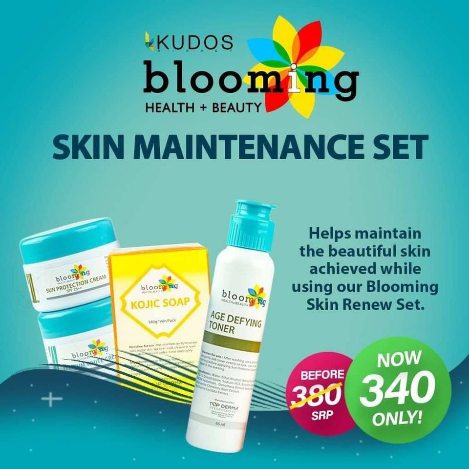 Blooming Skin Maintenance Set Shopee Philippines