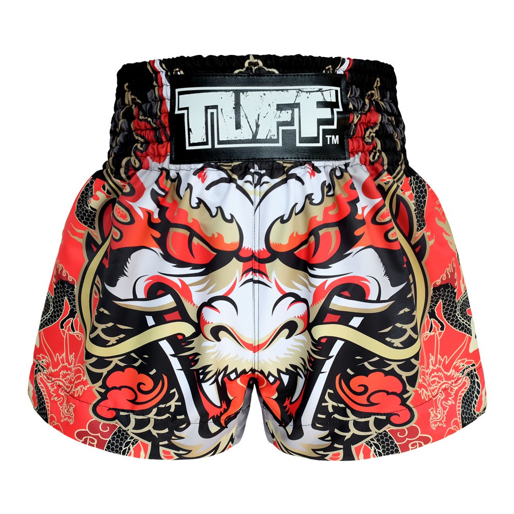 Tuff Muay Thai Boxing Shorts Dragon Pattern TUFF Muay Thai Boxing ...