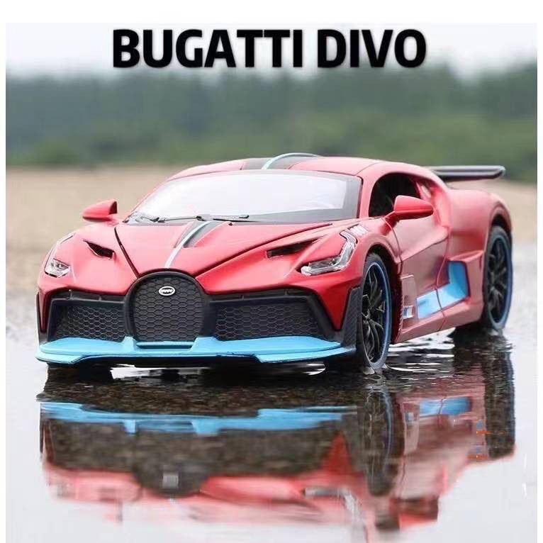 BUGATTI DIVO 4 OPNE DOOR 1:32 ALLOY DIE CAST CAR TOY MODEL | Shopee