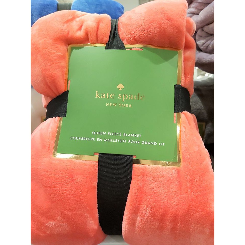 Kate Spade Full Queen Fleece Blanket | Shopee Philippines