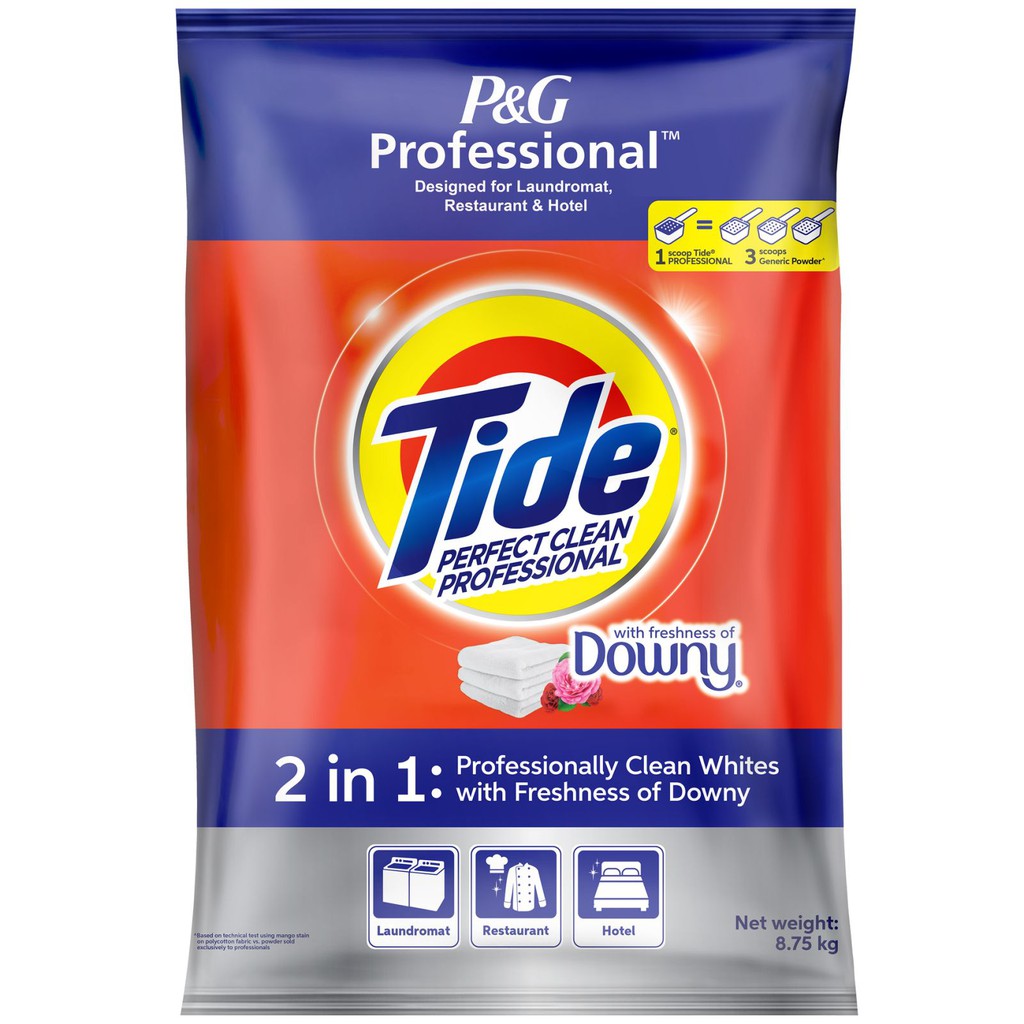 Tide Powder Detergent Professional with Downy 8.75kg Shopee Philippines