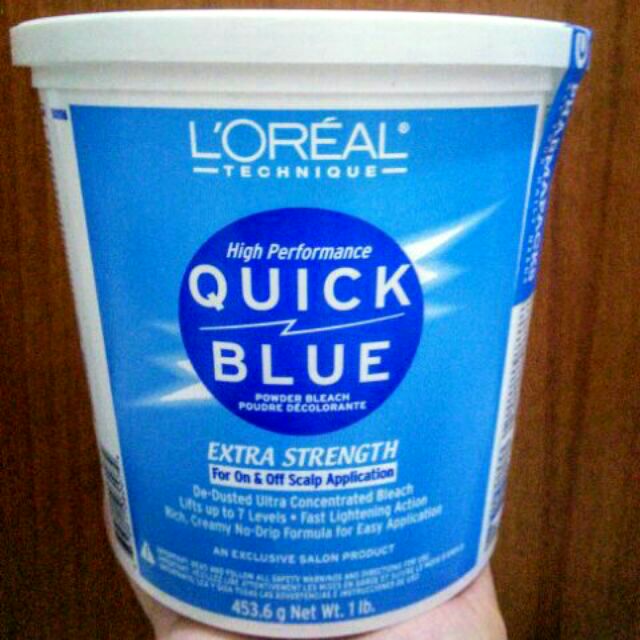 L Oreal Quick Blue Bleach Powder Lightener Takal Sachet
