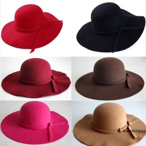 womens wool hats with brim