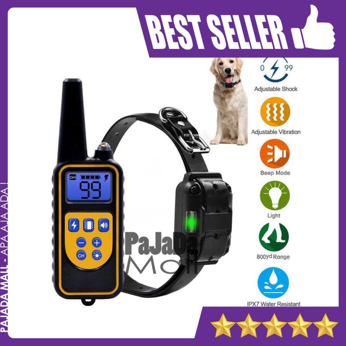 Limited Electric Shock Dog Collar With 1000 Meters Waterproof Remote