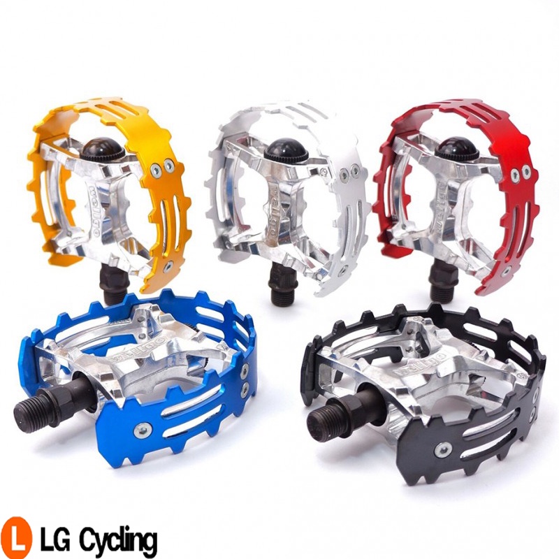 Old school Pedal BMX XCII LU393 BMX Bear Trap Pedal Wellgo bear trap