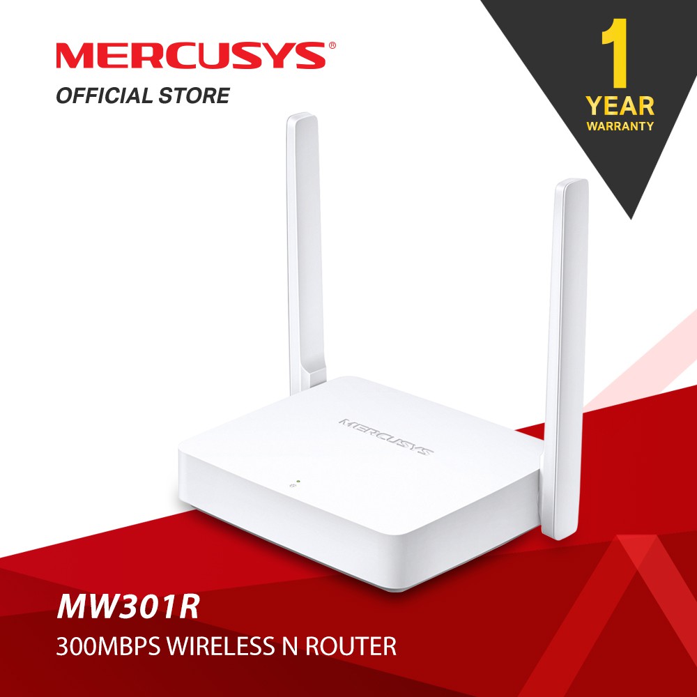 Tp Link Mercusys Mw301r 300mbps Wireless N Router Two 5dbi Antennas Shopee Philippines