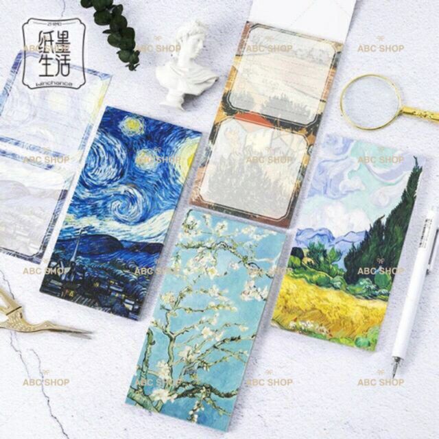 notebook van gogh