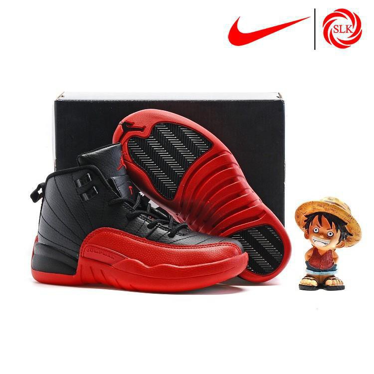 jordan 12 red size 4
