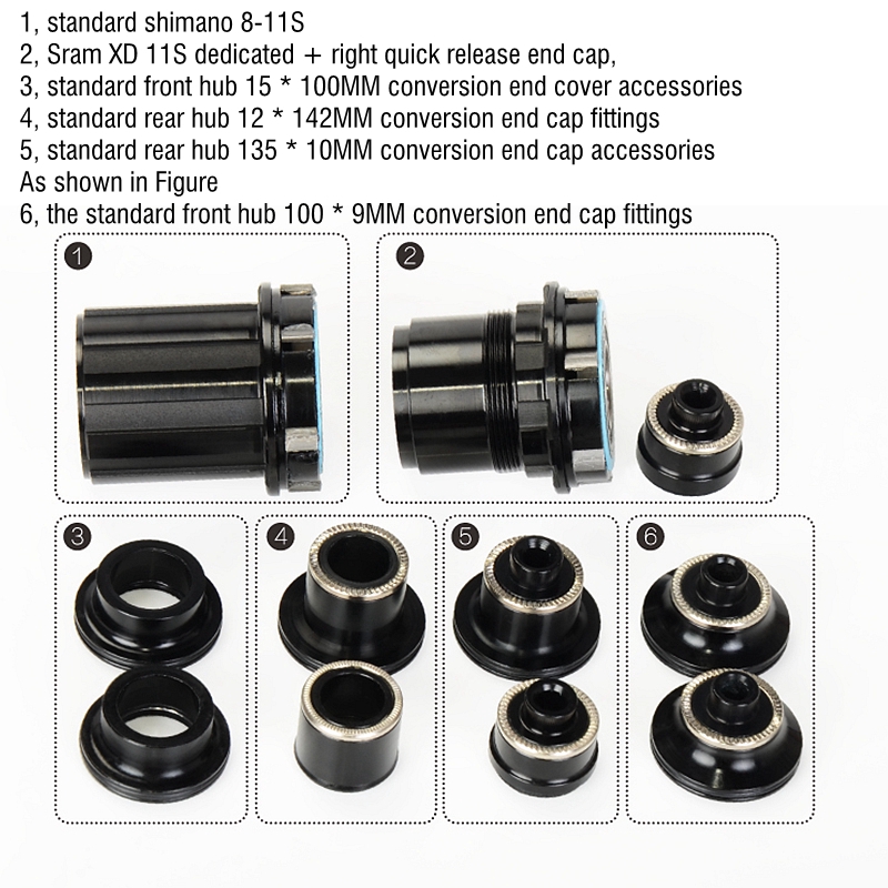 freewheel to cassette adapter