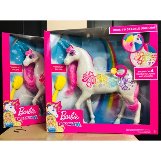 barbie dreamtopia brush and sparkle unicorn