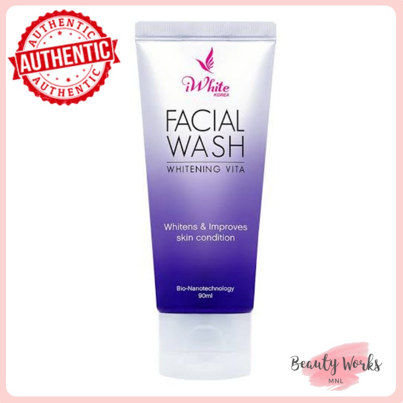 Iwhite Korea Facial Wash Whitening Vita 90ml Shopee Philippines 9221