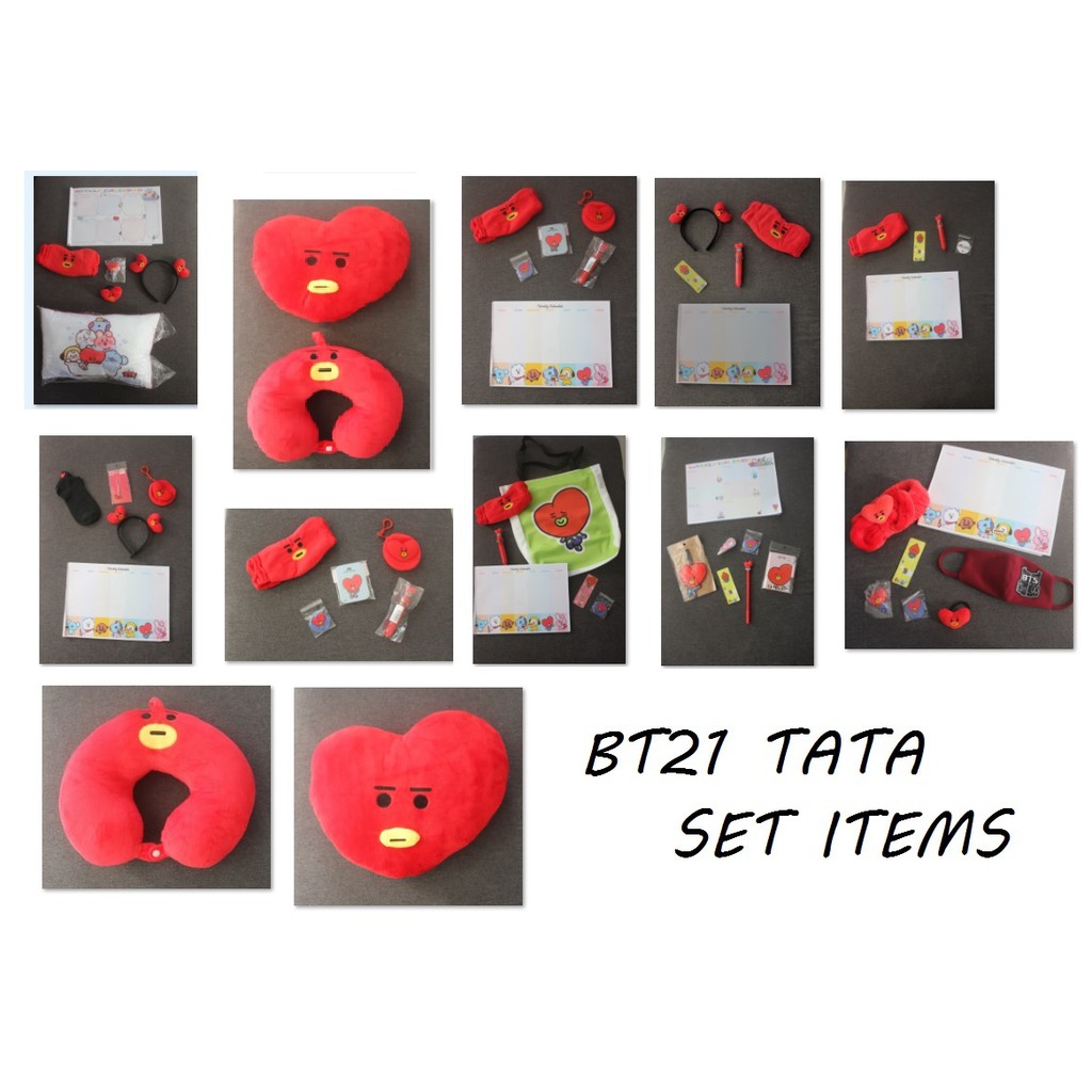 Bt21 Tata Bts V Set Items | Shopee Philippines