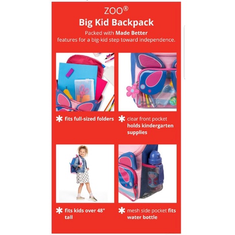 Skip Hop Big Kid Backpack