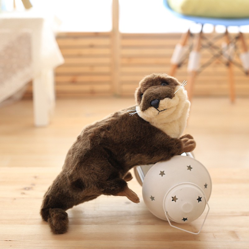 cute otter stuffed animal