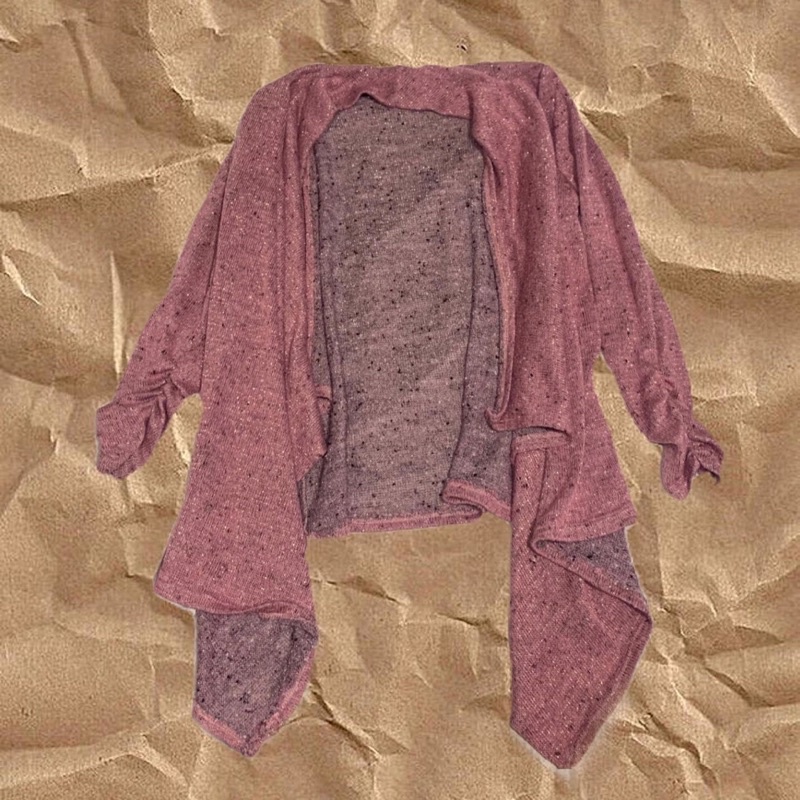 Y2K GLITTER CARDIGAN PINK Shopee Philippines