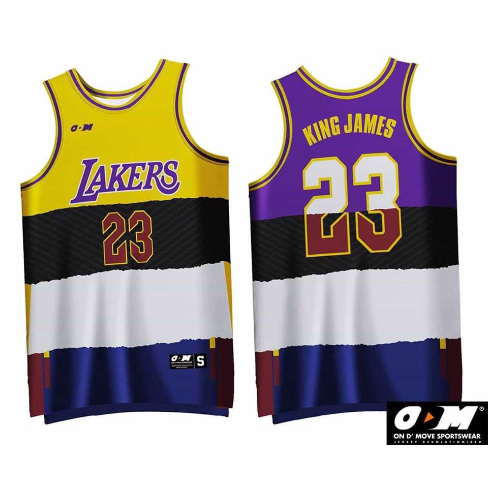 LeBron James Cavs x Lakers Jersey 