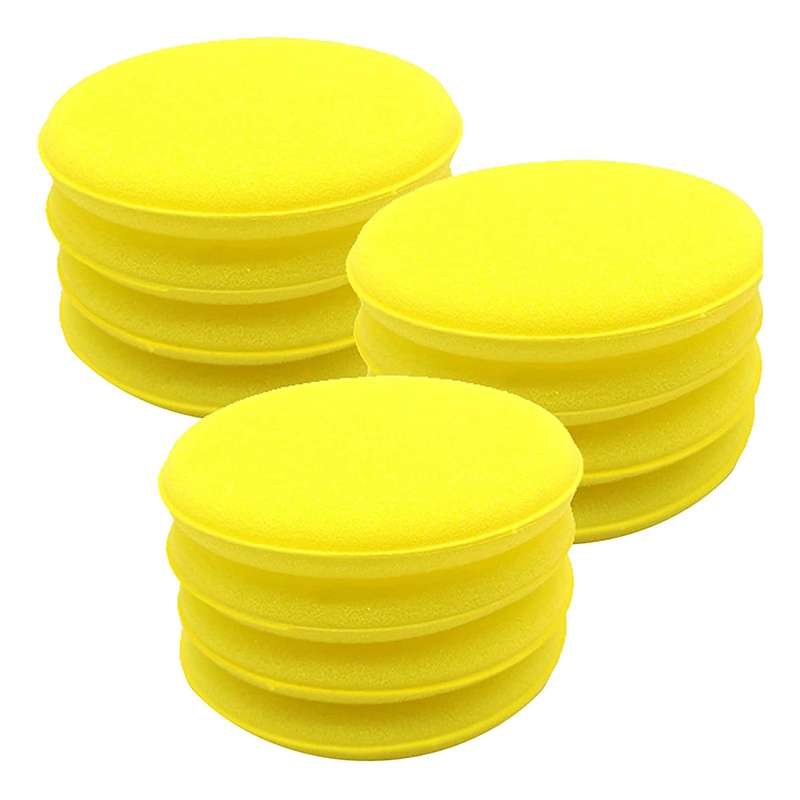 Car Wax Applicator/Round Shaped Sponge/Cars Wax Applicator Foam Sponge