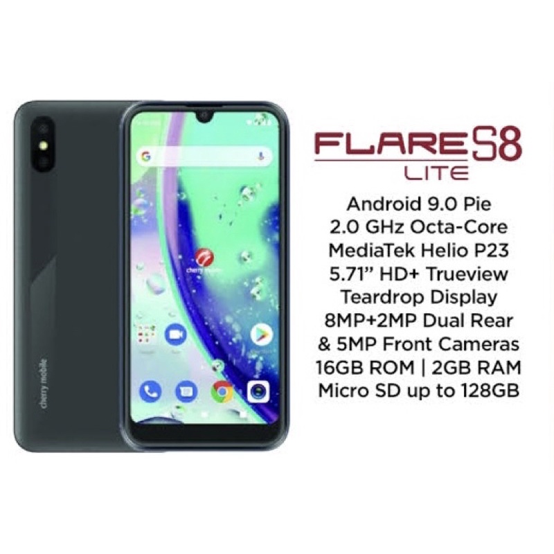 flare s8 lite specs