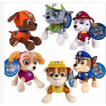 paw patrol plush pup pals