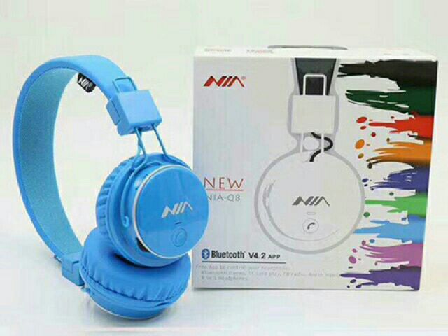 Onderzoek Boekhouding bevestig alstublieft NIA Q8 wireless headphone with TF card play and FM | Shopee Philippines