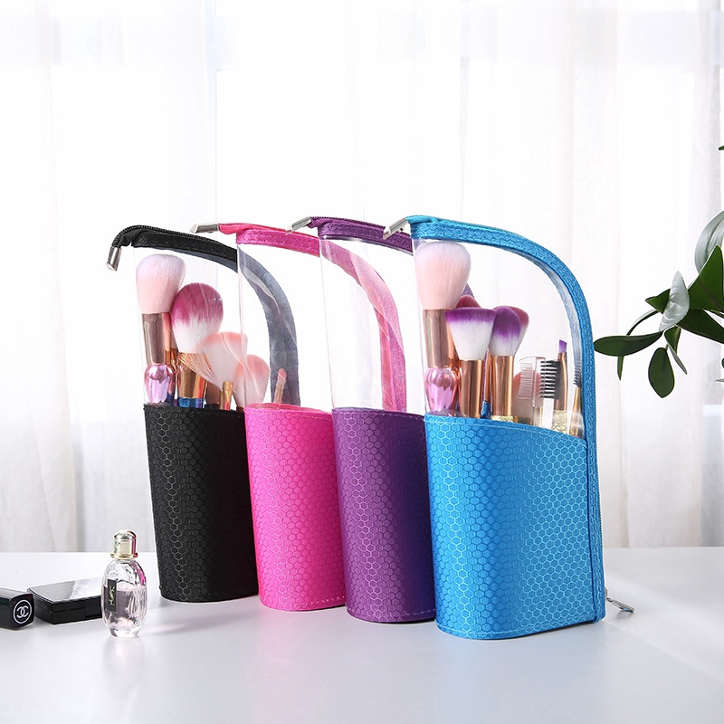 makeup and brush bag