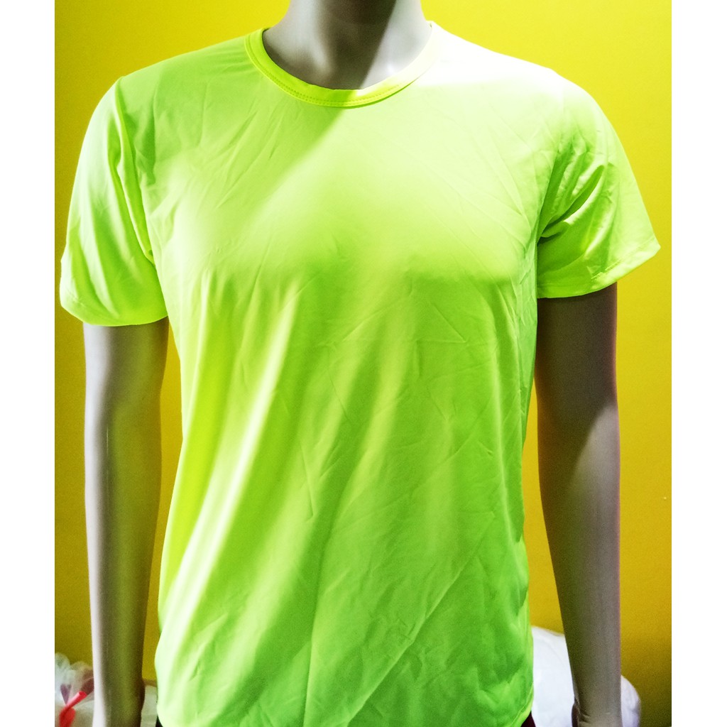lime green dri fit shirt