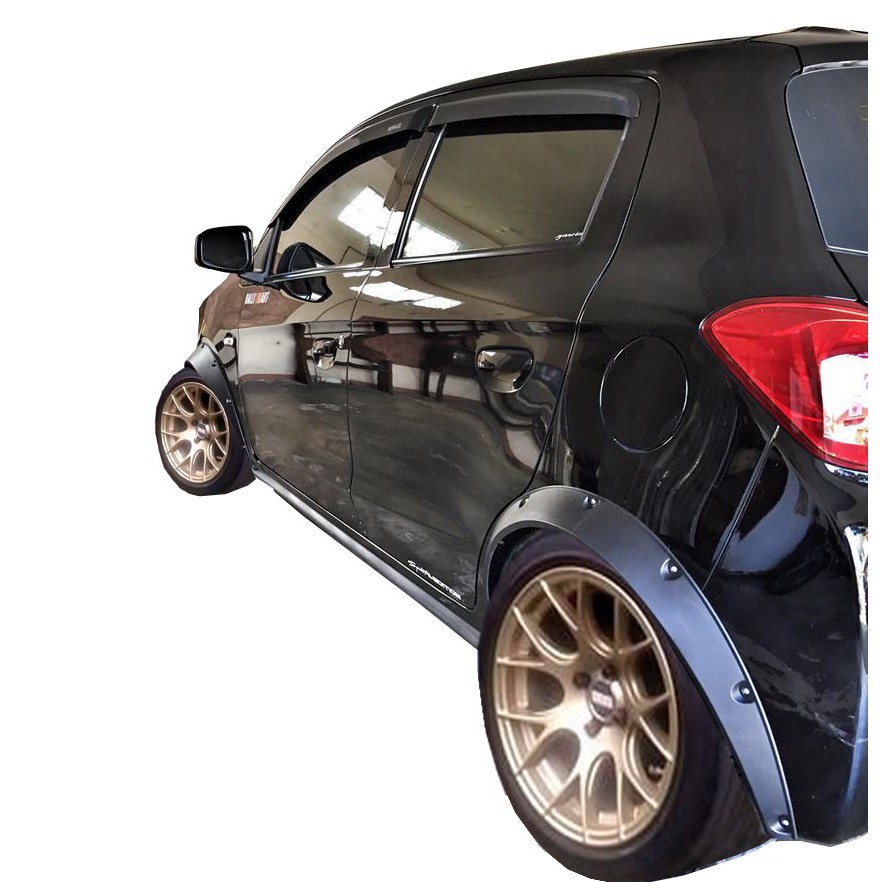 Mitsubishi Mirage Universal Fender Flare Eyebrow Protector with Free