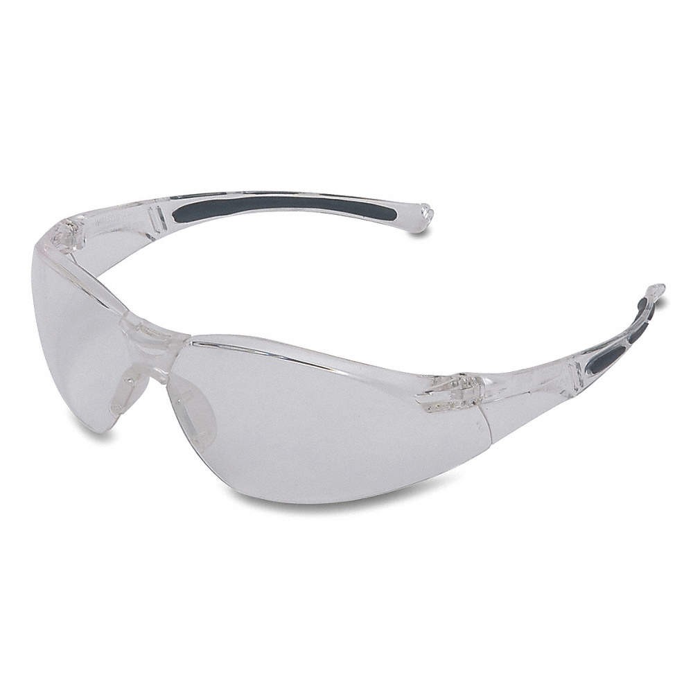 Honeywell A800 Clear Frame Safety Glasses Eye Protection Sporty