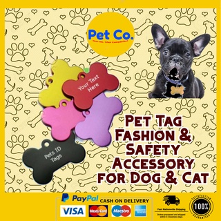 Pet Tag Fashion & Safety Accessory for Dog & Cat