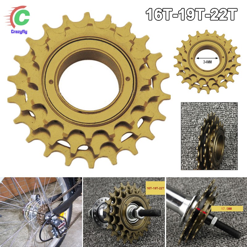 22t single speed cog