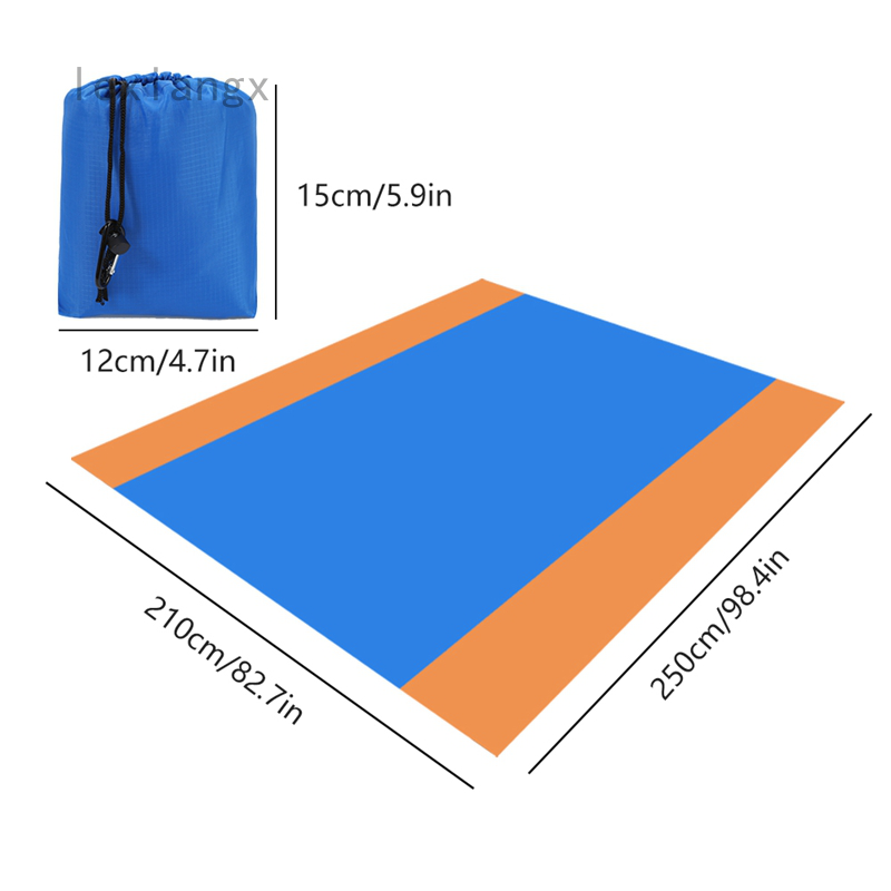 beach blanket size